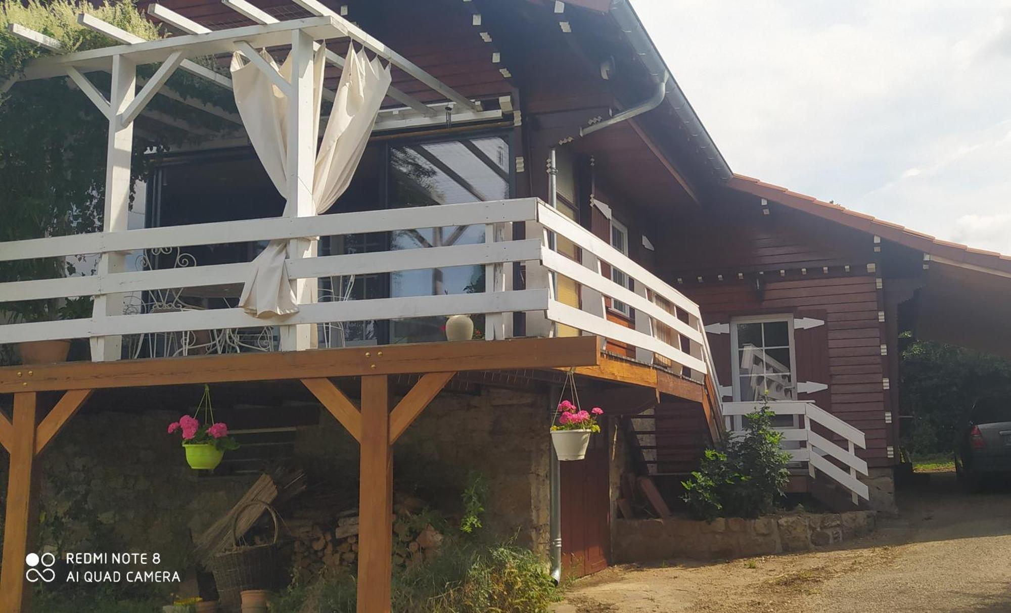 Logement Independant Attenant A Une Maison Dans Grand Jardin Retournac 외부 사진